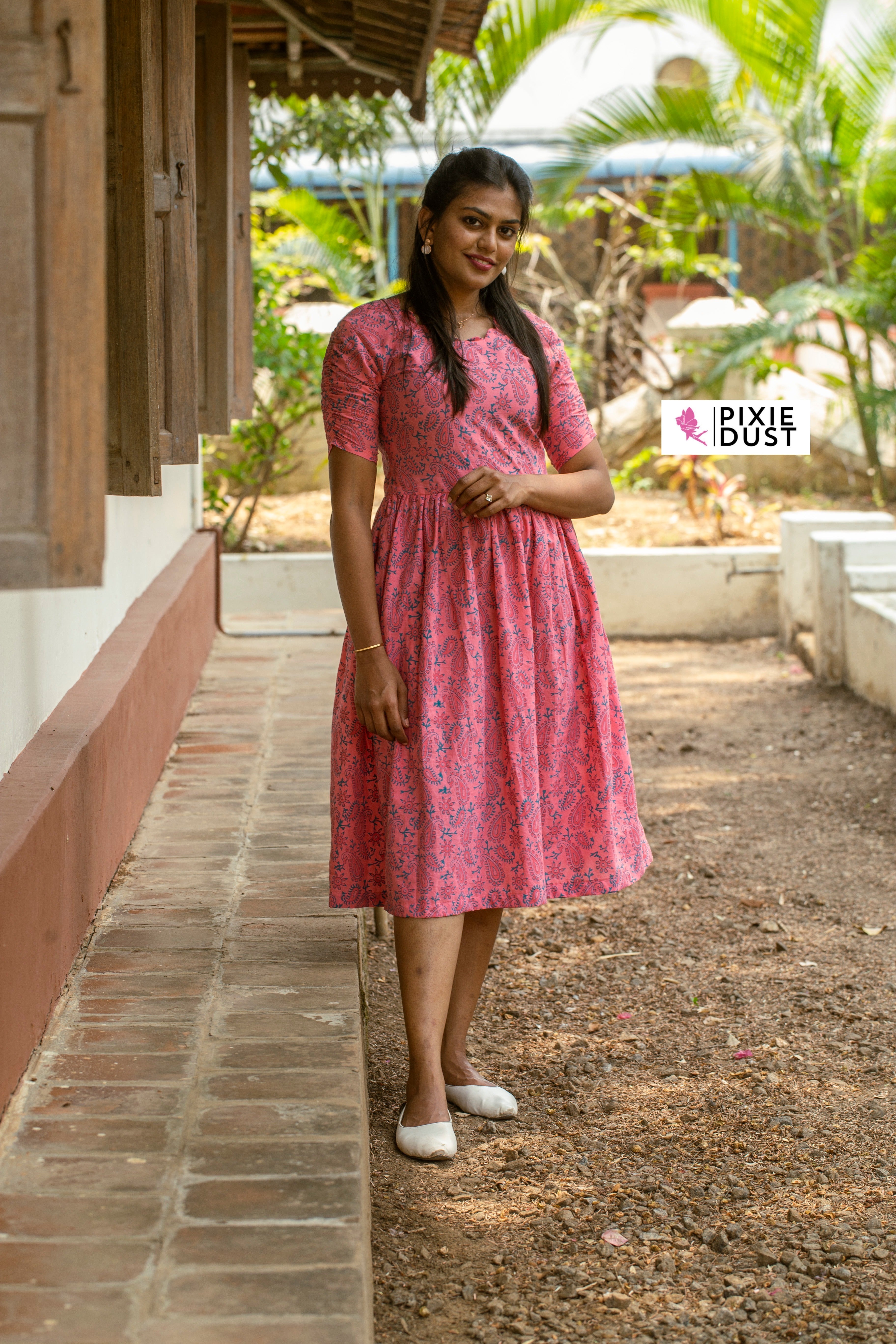 Actress Rashmika Mandanna At Dear Comrade Movie Launch | Frock models,  Frock for women, Girls frock design